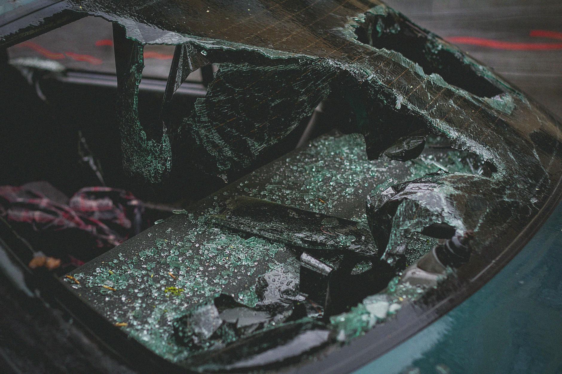 Local News: Vehicle Accident at George’s Barber Shop (From 2024)